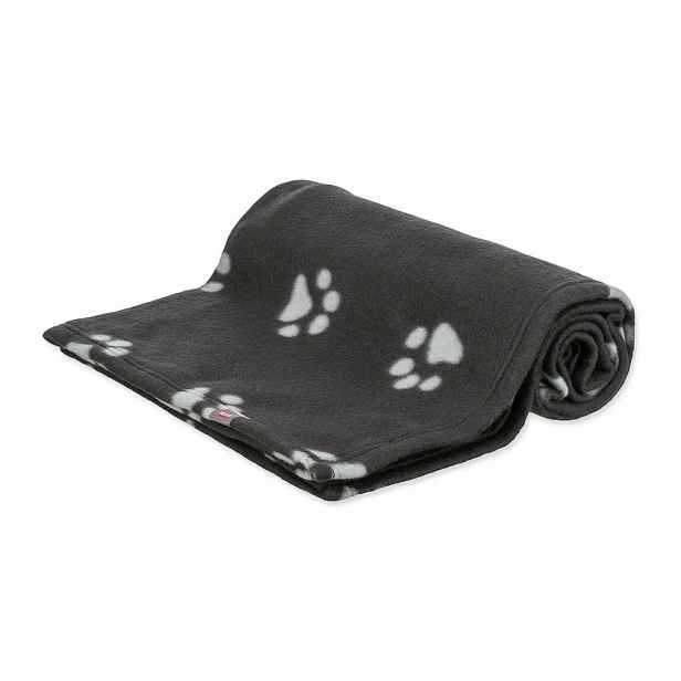 Černá fleecová deka pro psa 150x100 cm Trixie Barney – Plaček Pet Products