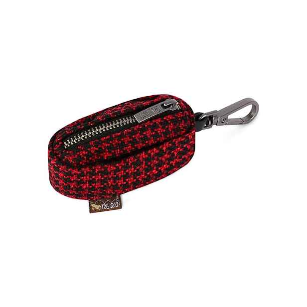 Kapsa na sáčky Houndstooth Red/Black – P.L.A.Y.