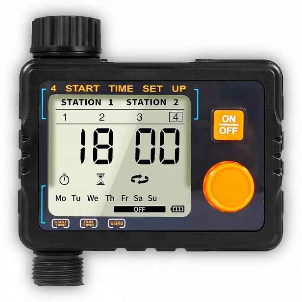 LCD Programátor, Regulátor Zavlažování, Časovač