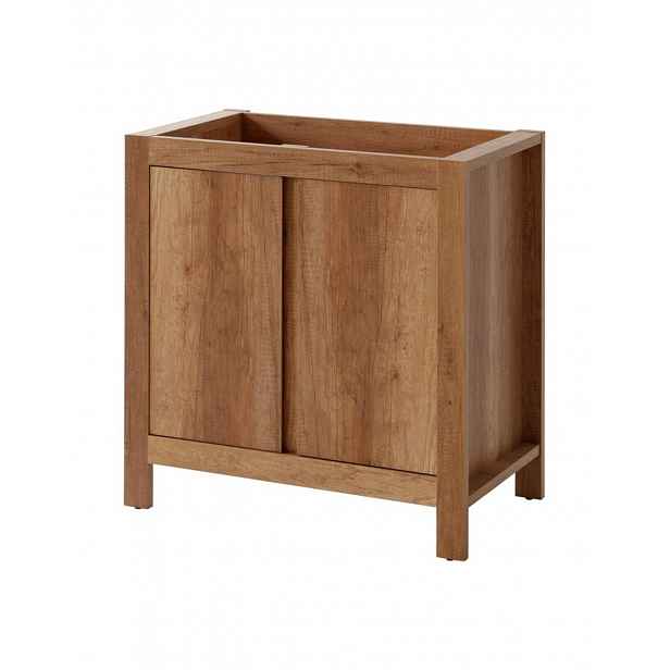 Skříňka pod umyvadlo na nožkách 80 cm Classic Oak (820-80CM FSC)