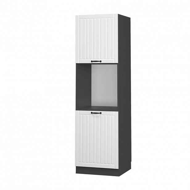 Vicco SKŘÍŇKA NA VESTAVĚNOU TROUBU Fame-Line Bílý venkovský dům 60 cm otevřený