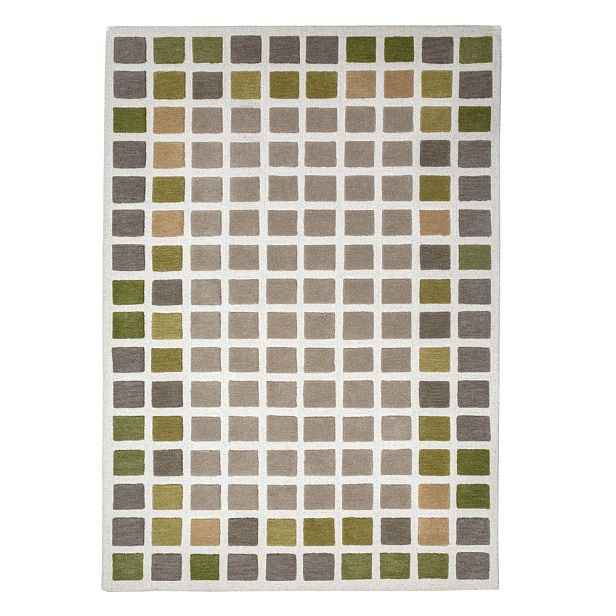 Zelený ručně tkaný vlněný koberec 160x230 cm Renga Wool – Flair Rugs