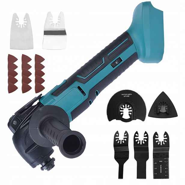 Multifunkční Zařízení 18V 300W 1100RPM 4mm Sada Příslušenství