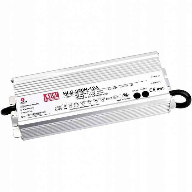 Napájecí zdroj HLG-320H-24B 24V 320W Mean Well