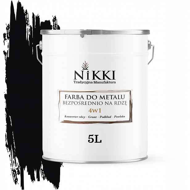 Barva Na Barva Na Rez, Pozink 4v1, Barva Černá Ral 9005 Matná 5L