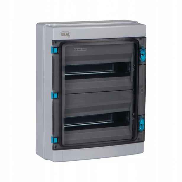 Hermetický rozvaděč Kanlux KDB-IP65-S26T IP65 26 míst 1500V DC Pv