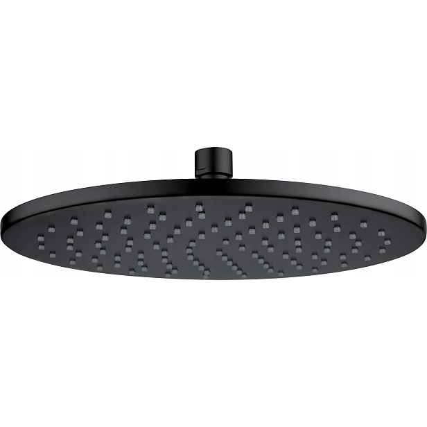 Kulatá sprchová hlavice 250 mm Nero Anti-calc, mosaz