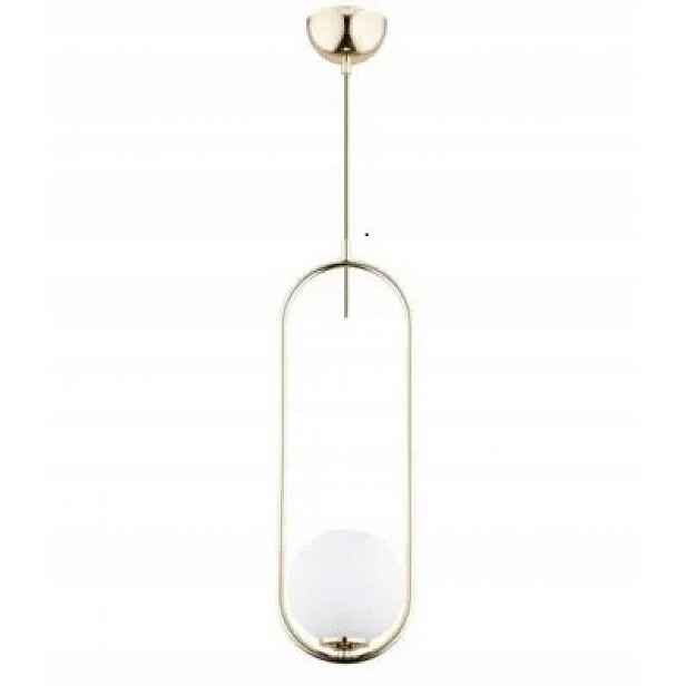 Noval L Zlatá 60697 Moderní závěsná lampa Lustr Alfa