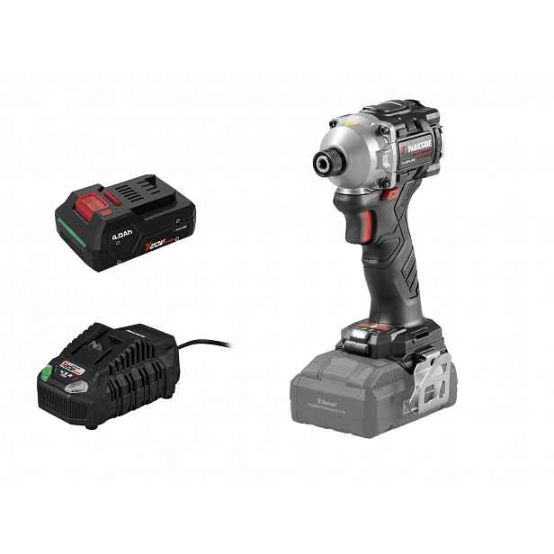 Parkside Performance® Aku rázový utahovák 1/4″ Pdssap 20-Li D3, Smart 4 Ah