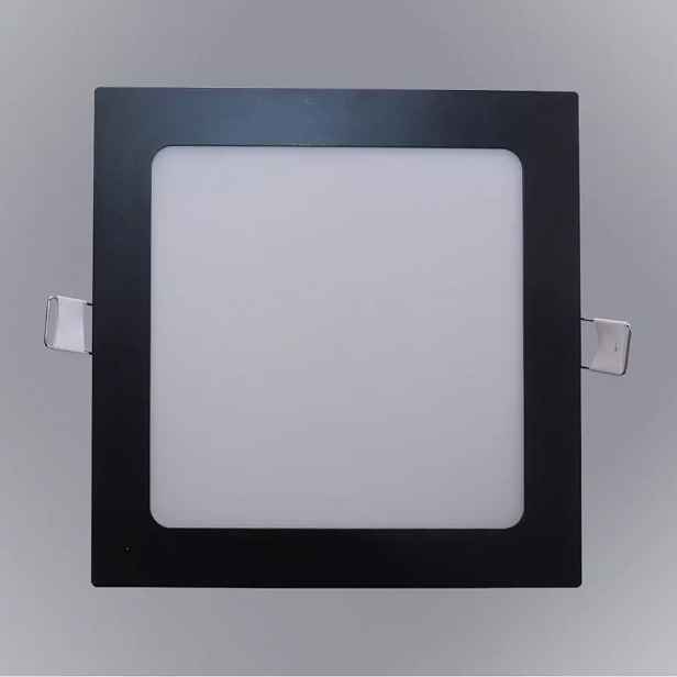 LED podhledové svítidlo SQUARE 3W 4200K ČTVEREC ČERNÝ