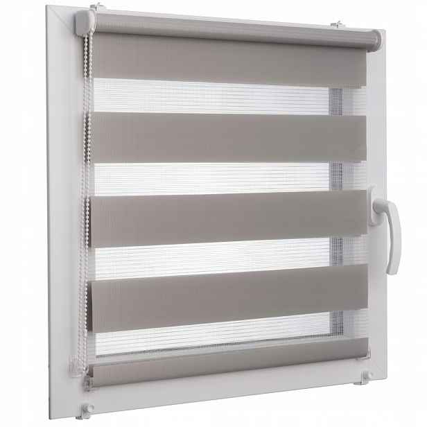 Roleta Den A Noc Na Míru 70x230 cm, Šedá