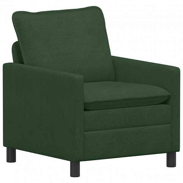 vidaXL Pohovka Jungle Green 76 x 81 x 87,5 cm Textil
