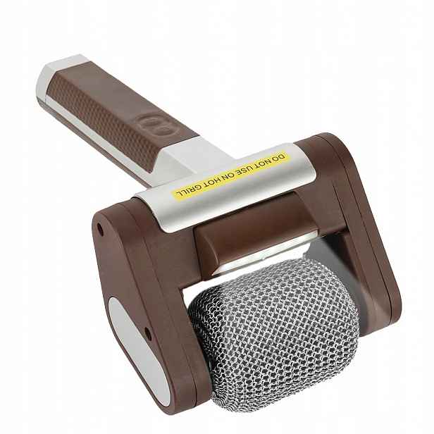 Elektrický akumulátorový kartáč na gril 350 Rpm z nerezové oceli