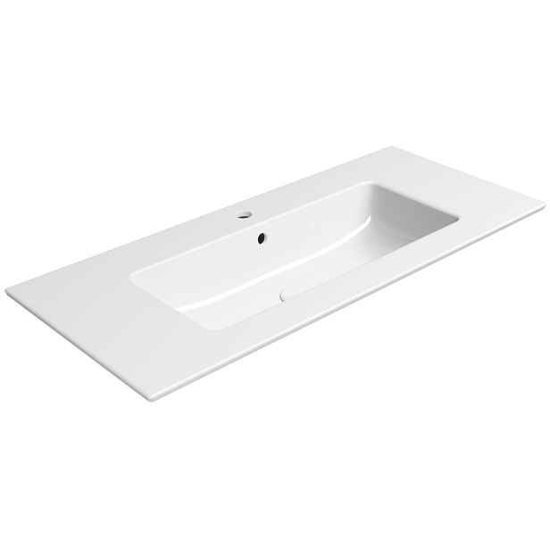 GSI PURA keramické umyvadlo Slim 102x46cm, bílá ExtraGlaze