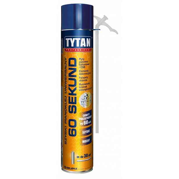 Titan Univerzální Hadičkové Pěnové Lepidlo 60 Sekund 750 ML 10038665 Titan