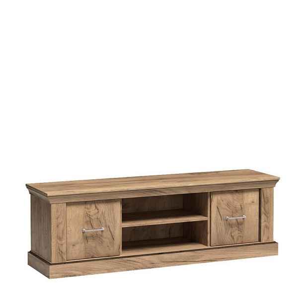 MASSENO TV STOLEK DESIO, 162/50/40 cm, dekor dub