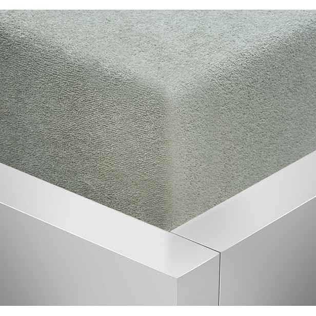 TP Froté prostěradlo 90x200 Luxus - Khaki
