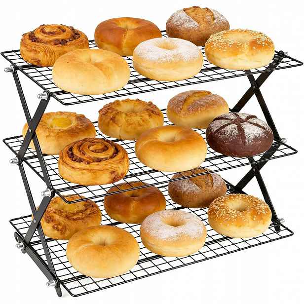 Tříúrovňová Mřížka Na Studování Bábovek Lukrování Skládací