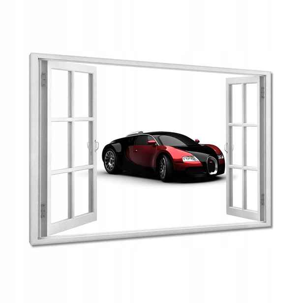 Obrazy 120x80 Červené Bugatti Veyron