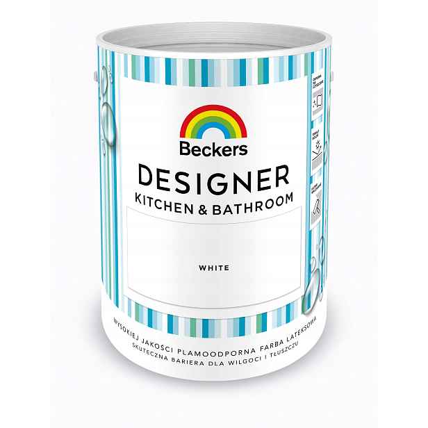 Beckers Kitchen & Bathroom Kuchyňská Koupelna 5 l Bílá
