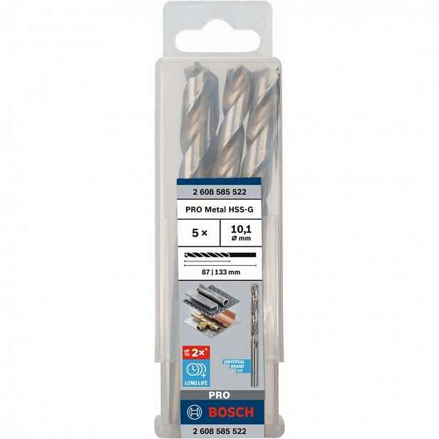 Bosch - Sada vrtáků do kovu, 10,1x133 mm, 5 ks 2608585522