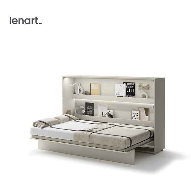 Dig-net nábytek Sklápěcí postel Lenart BED CONCEPT BC-05 kašmír | 120 x 200 cm