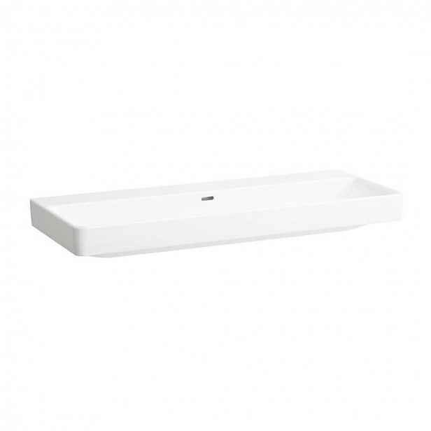 Laufen Pro S - Umyvadlo, 120x47 cm, bez otvoru pro baterii, s LCC, bílá H8149654001091