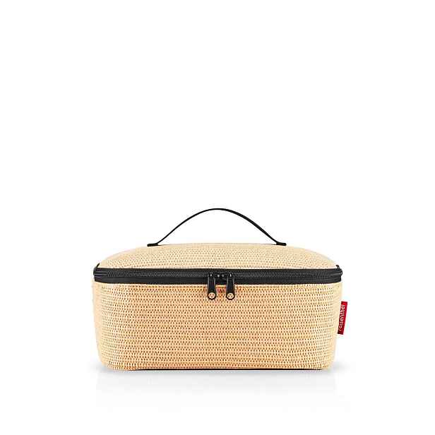 Termobox Reisenthel Coolerbag M pocket Raffia black