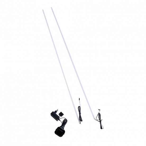 Xora OSVĚTLENÍ SKLENĚNÉ POLICE, 1/1/130 cm