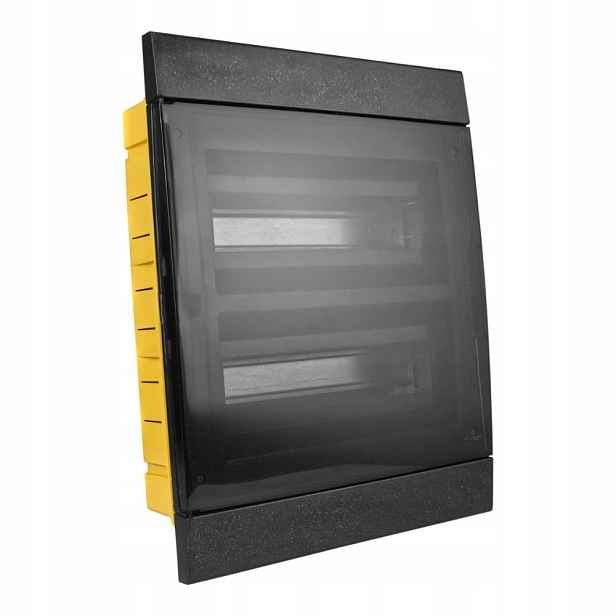 Podomítkový rozvaděč 24 modulový IP40 černý 970.24.N Marlanvil 1107