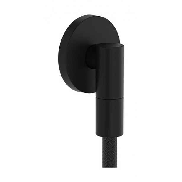 Podomítkový vývod Hansgrohe FixFit Fine S se zpětným ventilem matná černá 28882670