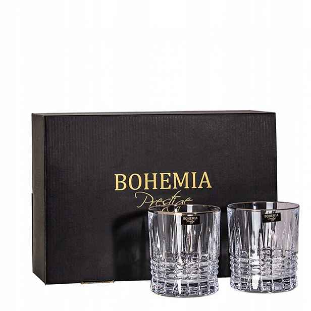 Sada 6 sklenic Perfecto Platin Bohemia Prestige