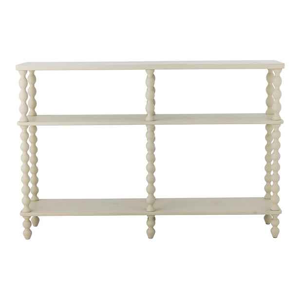 Krémový konzolový stolek 30x120 cm Salino – Bloomingville