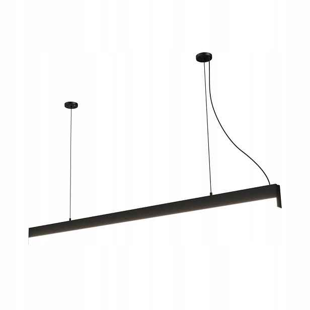 Závěsná Led lampa nad stůl 36W Sigi IV PL0129-BK Yaskr