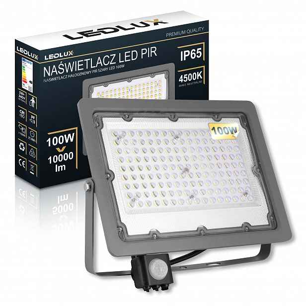Halogenový reflektor Led reflektor 100W s venkovním senzorem pohybu soumraku