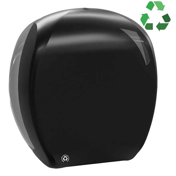 MARPLAST SKIN zásobník na toaletní papír max. O 24cm, ABS, černá mat