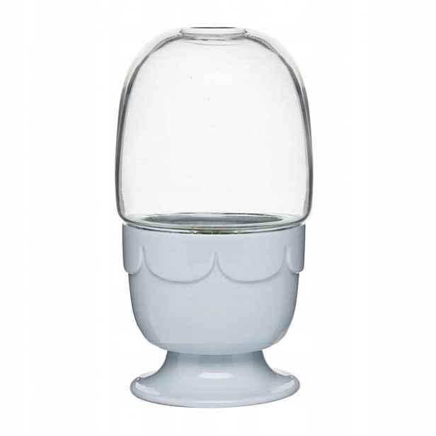 sklo skleněný skleník Sagaform Kitchen Květináč do bylin se stínidlem