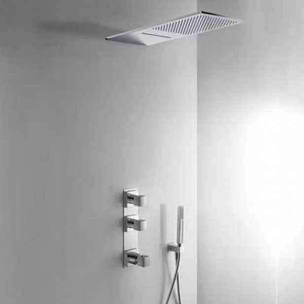Tres Termostatický Sprchový Set Pod Omítku Chrom Cuadro 007.866.02