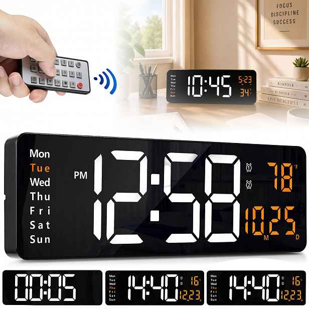 Digitální Hodinky Elektronické Digitální Hodinky Teplota Hodin Budík LCD