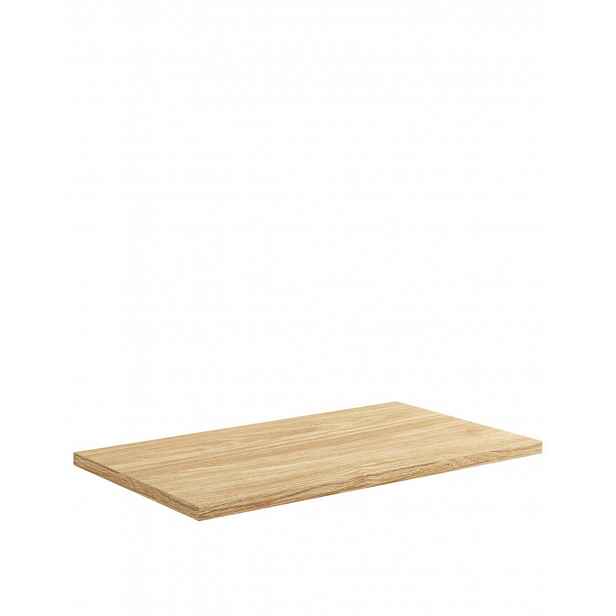 Koupelnová deska 80 cm olejovaný dub (OCEAN 89-80)