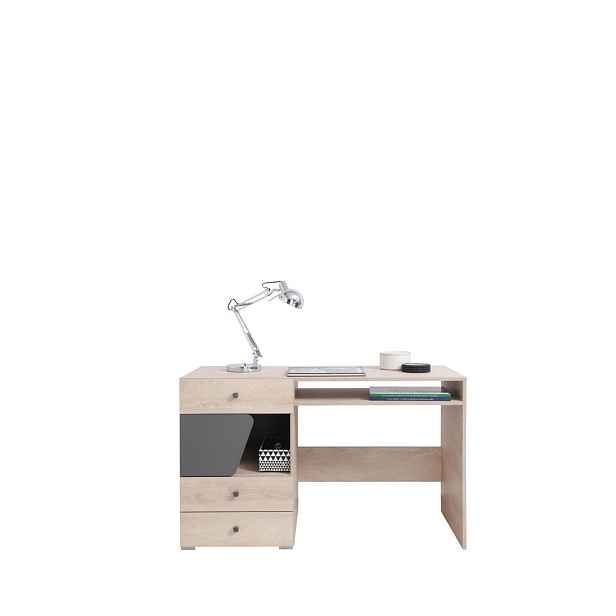 MASSENO PSACÍ STŮL RAVENNA, 125x55x76 cm, dekor dub
