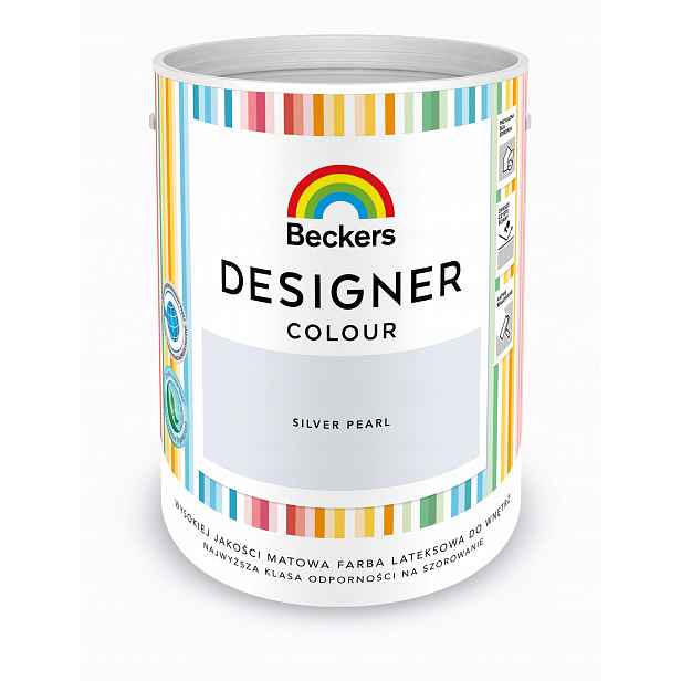 Beckers Designer Color 5L Mat Stříbrná perleťová