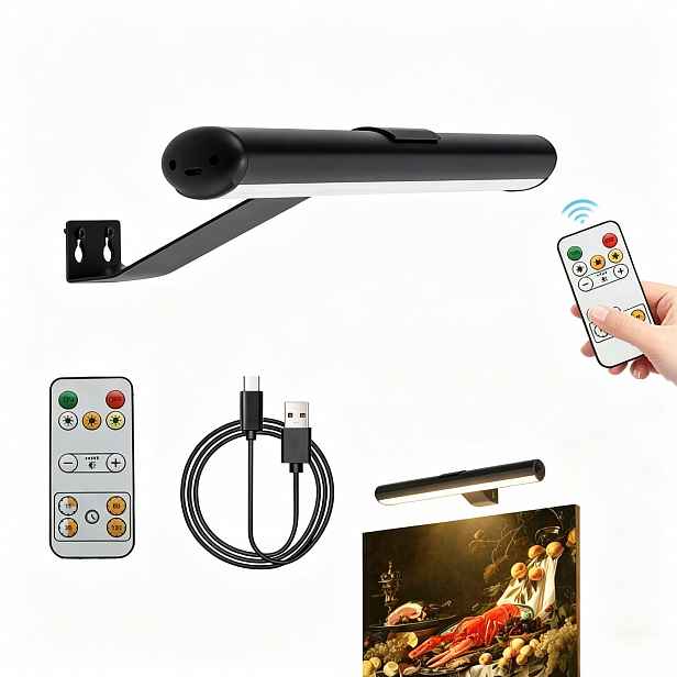 Bodová lampa napájená bateriemi, regulovatelný jas, 3 barevné teploty