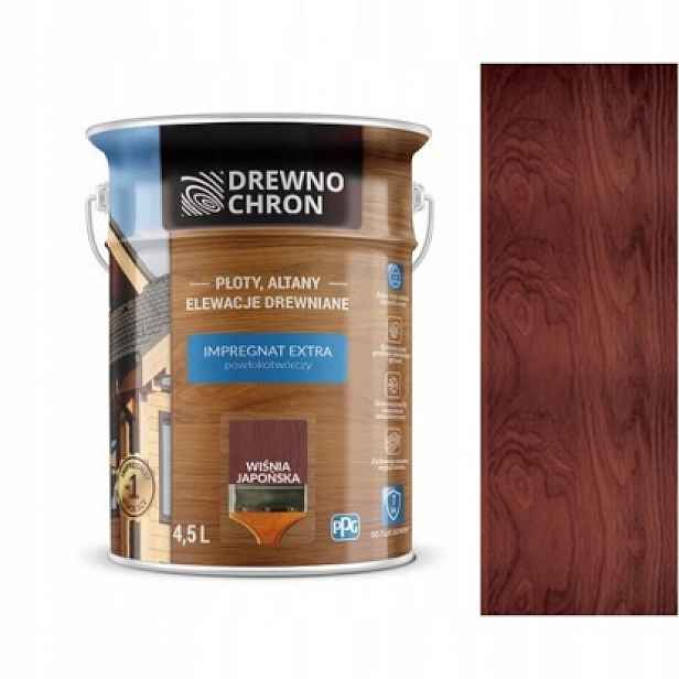 Drewnochron Extra Impregnat 4,5L Japonská Višeň