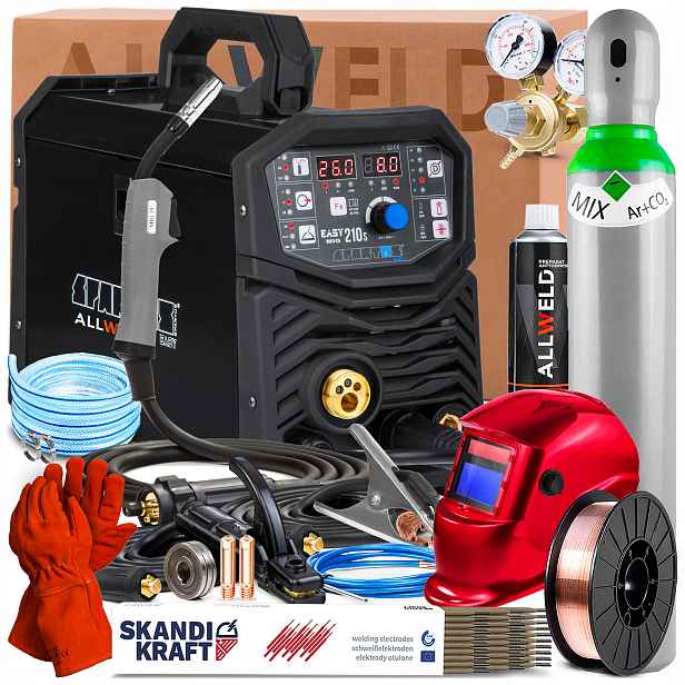 Spartus Easymig 210S 230V 200A Synergie Tig Lutosvařování 2-VÁLCOVÝ