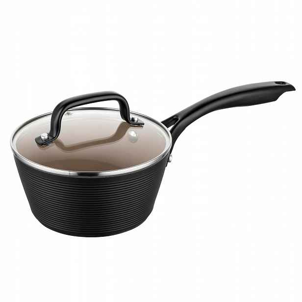 Carina Rendlík hliníkový Carina Black Florina 16 cm 1 l