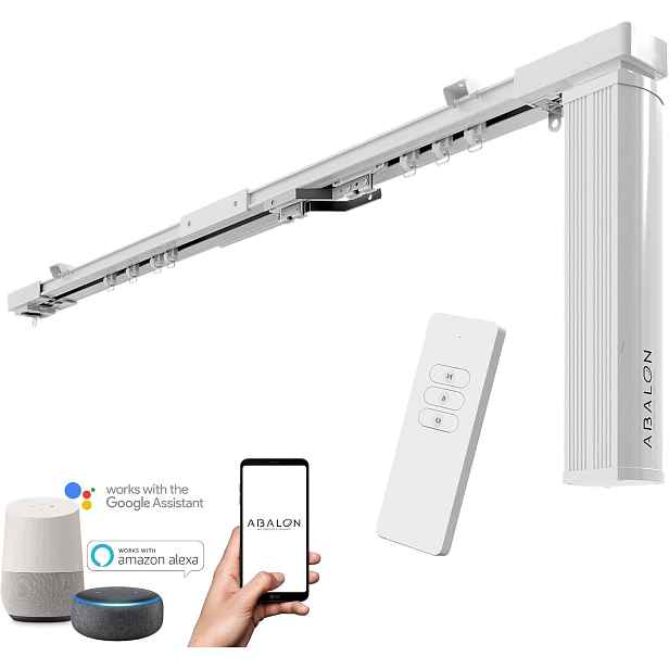Garnýž Automatický Abalon 6M WiFi Dálkové Ovládání Inteligentní Záclony