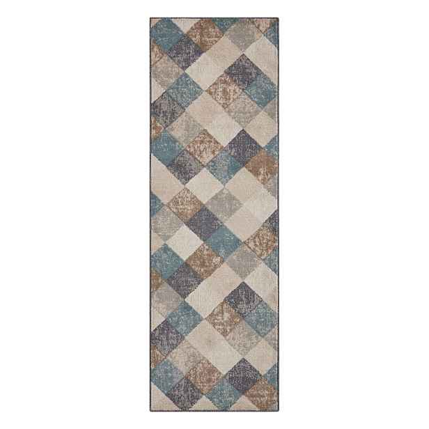 Modro-béžový běhoun 80x200 cm Terrain – Hanse Home