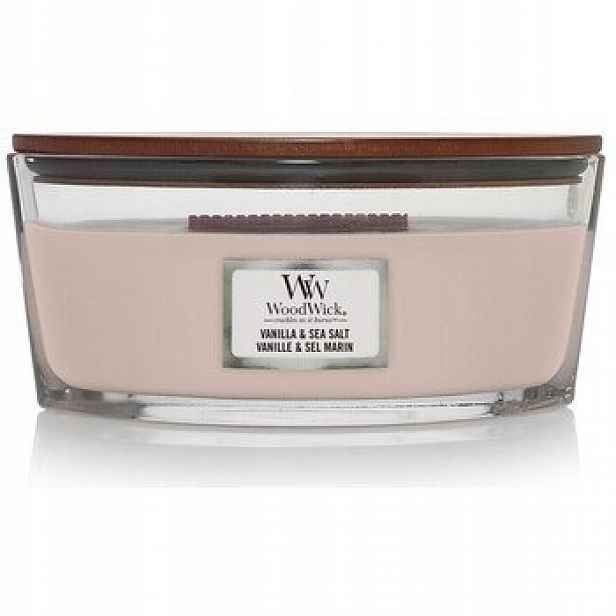 WoodWick Vanilka a mořská sůl Loď (vanilka a mořská sůl) Vonná svíčka