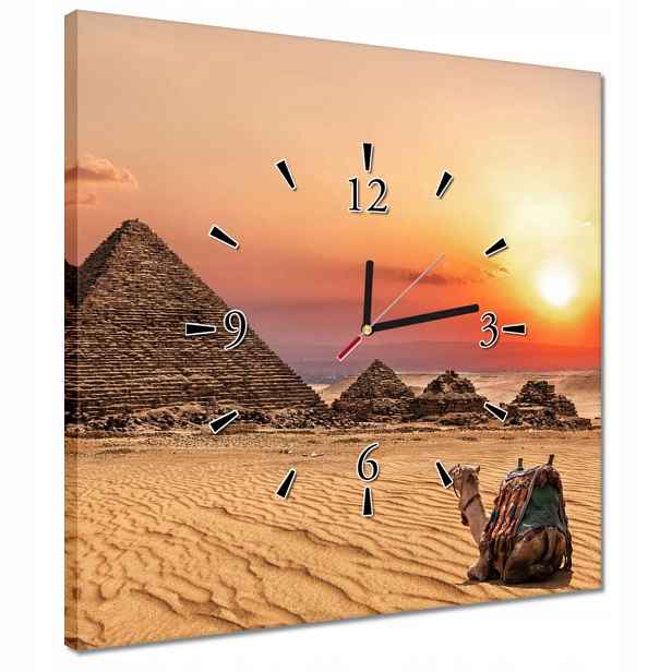 Hodiny 40x40 Pyramida Menkaure Egypt